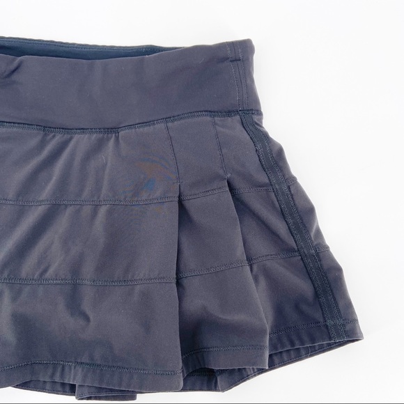 Lululemon Pace Rival Skirt II (Regular) Black Size 6 - Picture 6 of 8